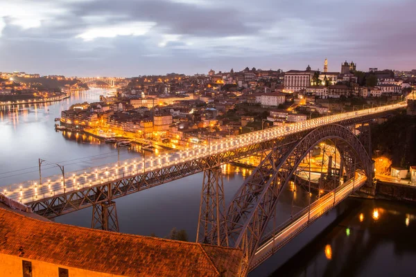 Most Luis Porto Portugalsko — Stock fotografie