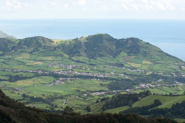 Manzara Sao Miguel, Islas Azores, Portekiz