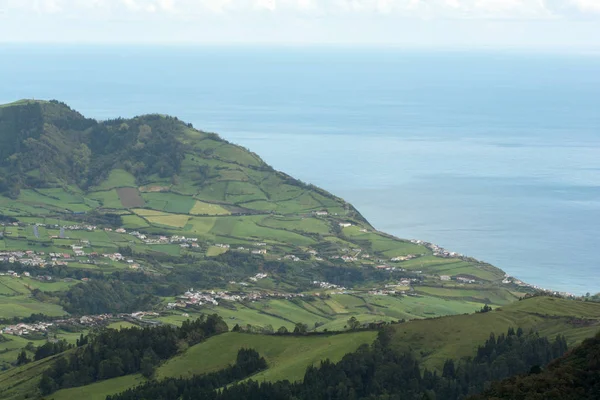 Manzara Sao Miguel, Islas Azores, Portekiz