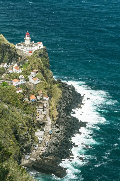 Deniz feneri Sao Miguel, Azores, Portekiz