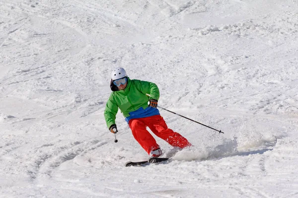Ski Den Bergen Grandvalira Canillo Andorra — Stockfoto