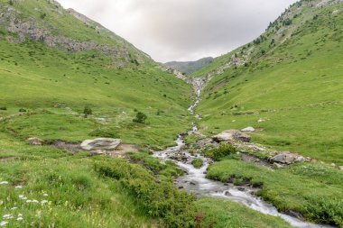 Valle del Rio Montaup en Canillo, Andorra