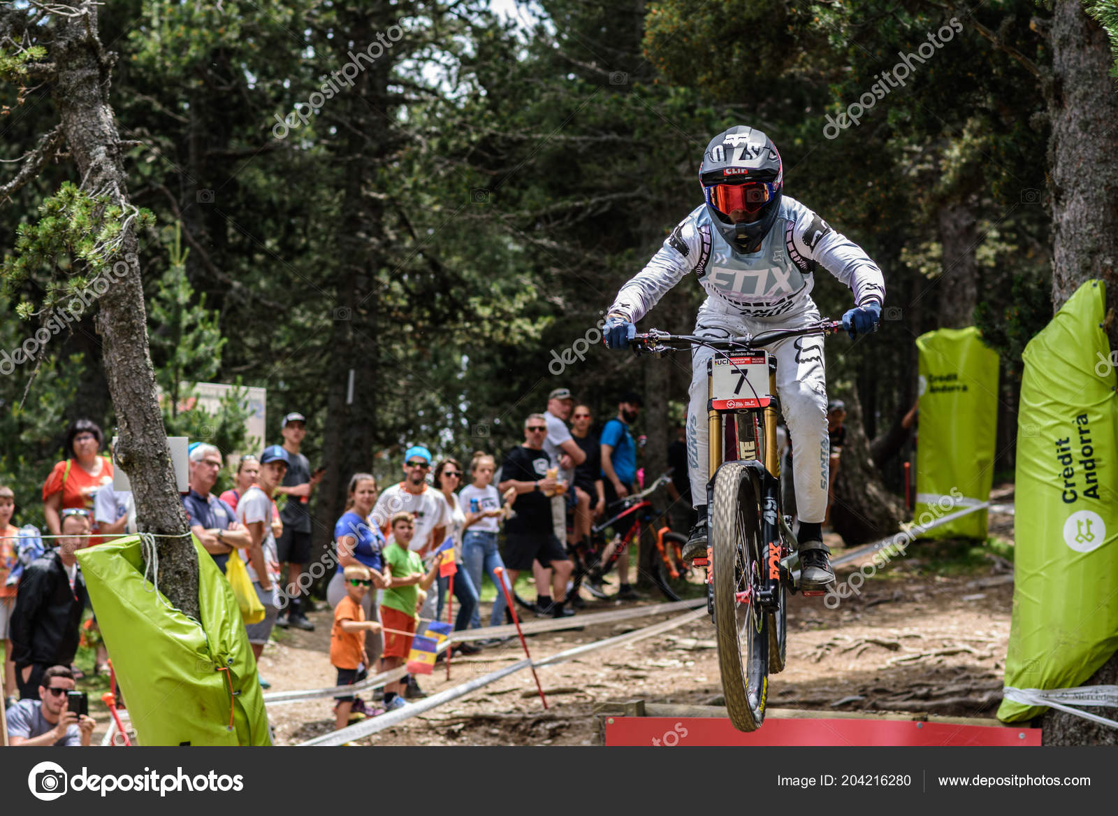 pleegouders Treble Herrie Vallnord Andorra July 2018 His Qualification Race Uci Mountain Bike – Stock  Editorial Photo © martinscphoto #204216280
