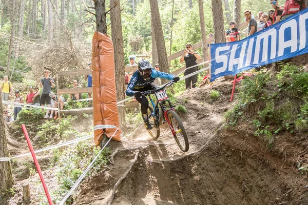 Vallnord Andorre Juillet 2018 Lors Course Qualification Coupe Monde Uci — Photo