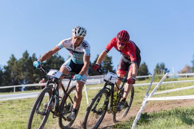 Vallnord, Andorra - 18 Temmuz: Mercedes-Benz UCI Mtb Dünya Kupası Efendi 2018 - Xco - Xcc - DHI Vallnord, Andorra üzerinde 18 Temmuz 2018 yılında Vallnord, Andorra kredi bisikletçi: Martin Silva Cosentino / Alamy Canlı Haberler