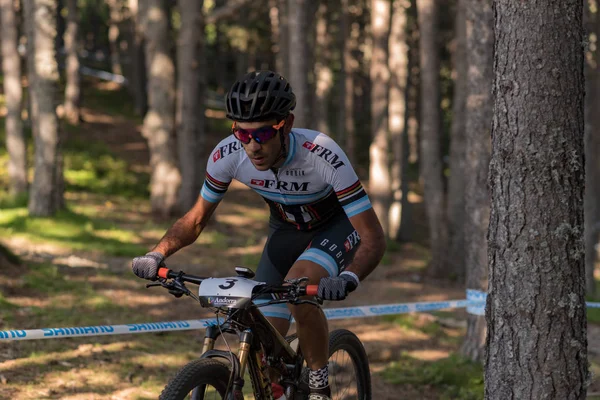 Vallnord Andorra Julio Ciclista Mundo Mundial Mtb Mercedes Benz 2018 — Foto de Stock