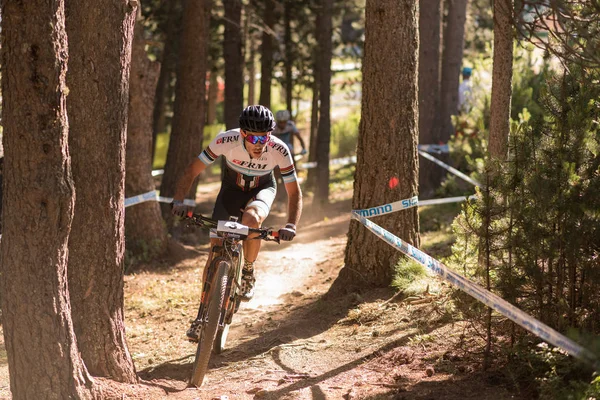 Vallnord, Andorra - 18 Temmuz: Mercedes-Benz UCI Mtb Dünya Kupası Efendi 2018 - Xco - Xcc - DHI Vallnord, Andorra üzerinde 18 Temmuz 2018 yılında Vallnord, Andorra kredi bisikletçi: Martin Silva Cosentino / Alamy Canlı Haberler