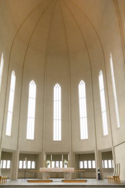 Reykjavik, İzlanda için yürüyüş.