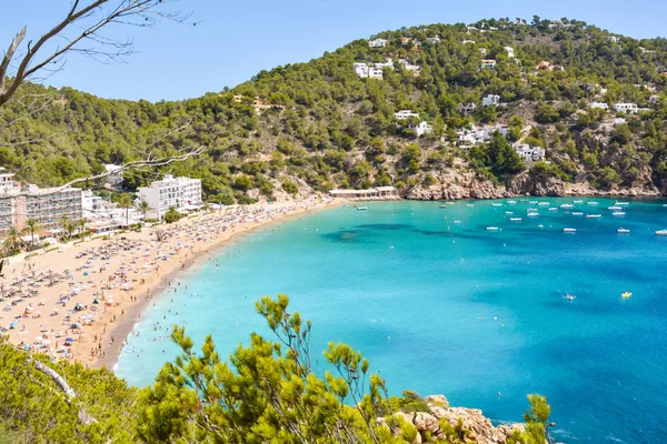 Cala Sant Vicent Ibiza Islas Baleares España 2016 Hermosa Vista —  Fotos de Stock