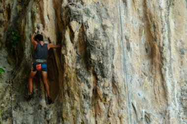 Güzel manzarasına Tonsai, Krabi, Tayland