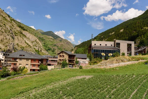 Plantation Tabac Paysage Urbain Canillo Andorre — Photo