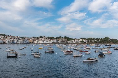 Gün batımı Cadaques, Girona, İspanya