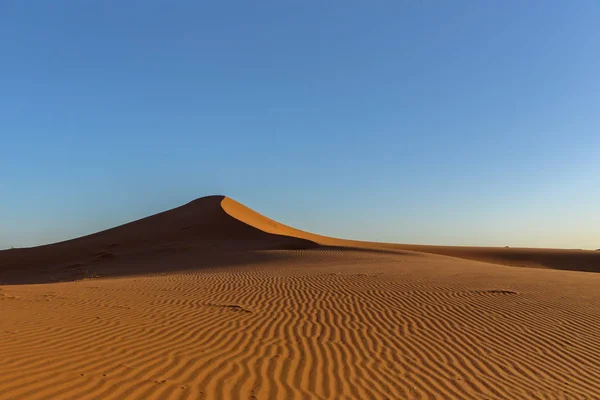 Dünen Der Wüste Der Sahara Marokko — Stockfoto