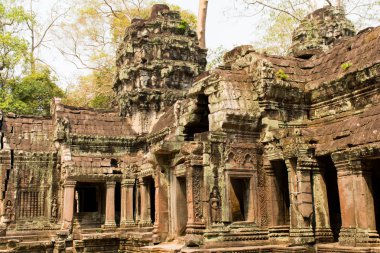 Angkor Wat, Kamboçya 'da bir tapınak kompleksi ve dünyanın en büyük dini anıtıdır. Siem Reap, Kamboçya. Sanatsal resim. Güzellik dünyası.