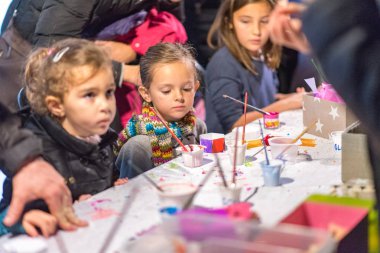 Andorra La Vella, Andorra: 10 Kasım 2018: Andorra Alışveriş Festivali.