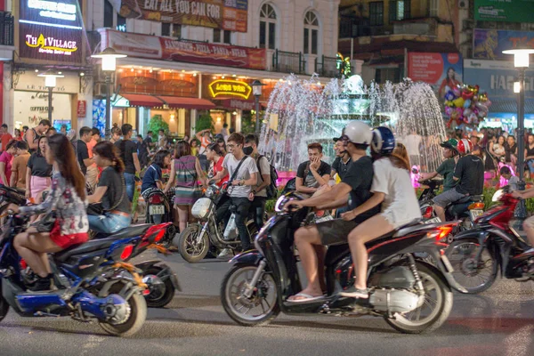 Olá Vietnam Março 2016 Capital Viaram Hanói — Fotografia de Stock