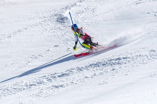 Ski World Finals Downhill Carrera Masculina Las Finales Copa Del — Foto de Stock