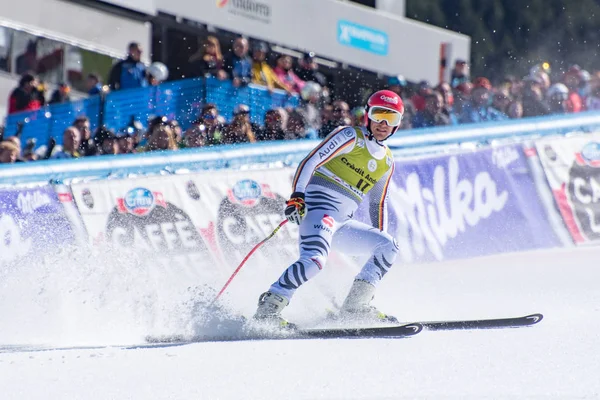 Andorra Soldeu Tarter Fis Alp Disiplini Dünya Kupası Finalleri Kayak — Stok fotoğraf