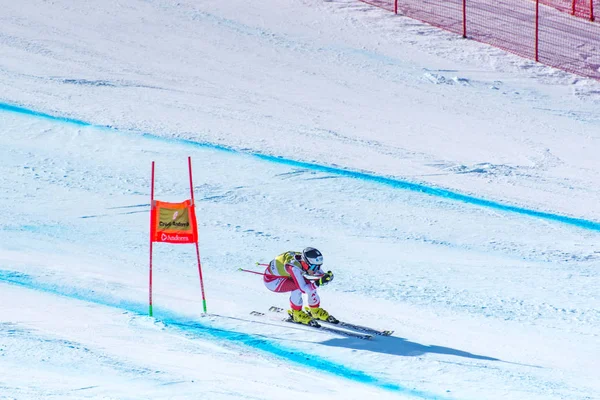 Ski World Final Downhill Män Race Fis Alpine Ski World — Stockfoto