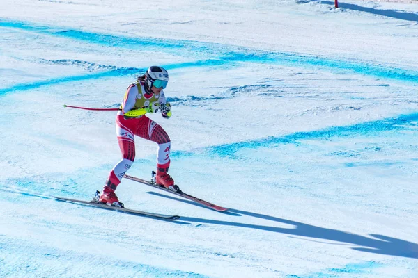 Ski World Final Downhill Män Race Fis Alpine Ski World — Stockfoto