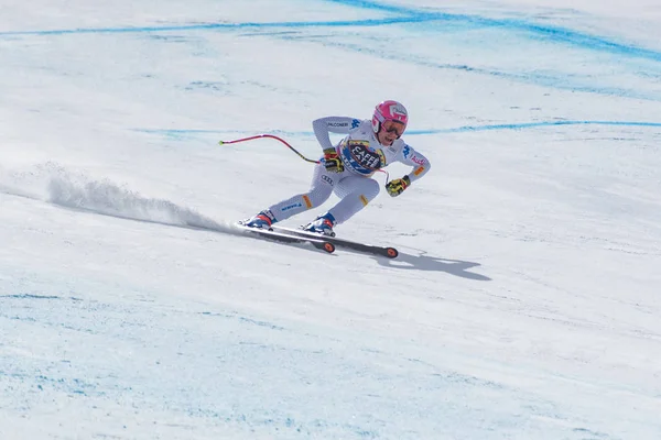 Ski World Final Downhill Män Race Fis Alpine Ski World — Stockfoto