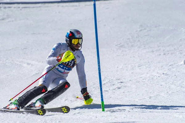 SKI-WORLD-FINALS- SLALOM - HOMME XoS FIS Coupe du monde de ski alpin Fina — Photo