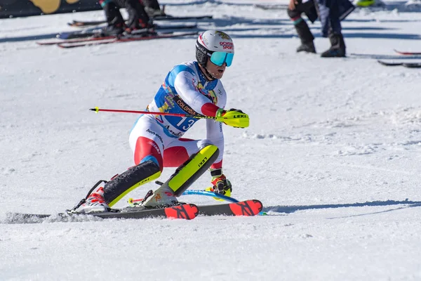 Ski-World-finalen-slalom-herrar Världsmästerskapen i alpin skid-VM fina — Stockfoto