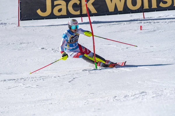 SKI-WORLD-FINALS- SLALOM - HOMENS FIS Copa do Mundo de Esqui Alpino Fina — Fotografia de Stock