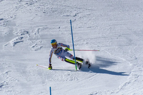 Ski-World-finalen-slalom-herrar Världsmästerskapen i alpin skid-VM fina — Stockfoto