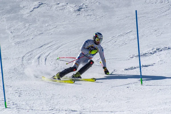 Ski-Weltcup-Finale - Slalom - Herren Fis Alpiner Ski-Weltcup fina — Stockfoto