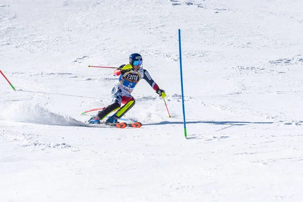 SKI-WORLD-FINALS- SLALOM - HOMENS FIS Copa do Mundo de Esqui Alpino Fina — Fotografia de Stock