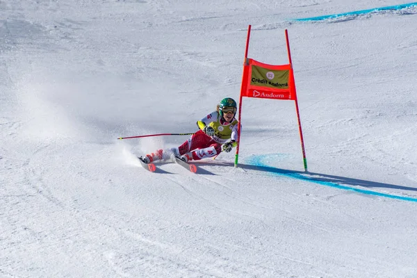 Sí-világ-döntők-szlalom - férfi S Fis alpesi sí Világ Kupát Fina — Stock Fotó