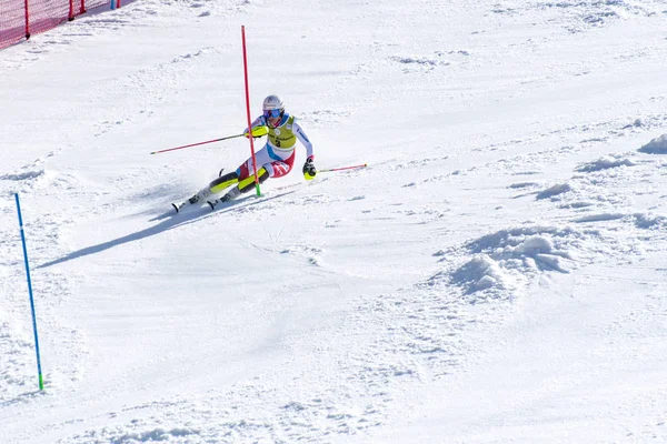 Ski-Weltcup-Finale - Slalom - Herren Fis Alpiner Ski-Weltcup fina — Stockfoto