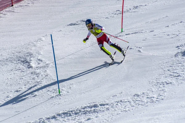 Ski світ фінал слалому - чоловіків S Fis альпійські лижні світ Кубок Fina — стокове фото