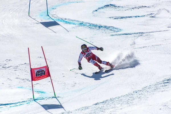 Ski світ фінал слалому - чоловіків S Fis альпійські лижні світ Кубок Fina — стокове фото