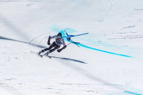 SKI-WORLD-FINALS- SLALOM - HOMENS FIS Copa do Mundo de Esqui Alpino Fina — Fotografia de Stock