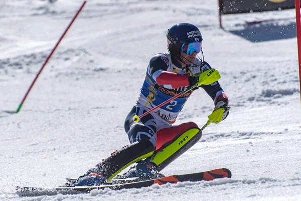 Ski-världen-finaler-Giant Slalom - kvinnor — Stockfoto
