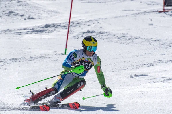 Slalom narciarski świat finał gigant - kobiety — Zdjęcie stockowe