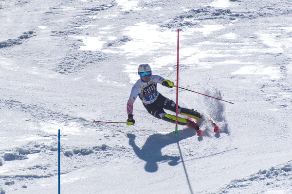 Slalom narciarski świat finał gigant - kobiety — Zdjęcie stockowe