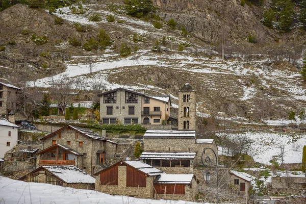 Cityscacpe en Pal, La Massana, Andorra . — Foto de Stock