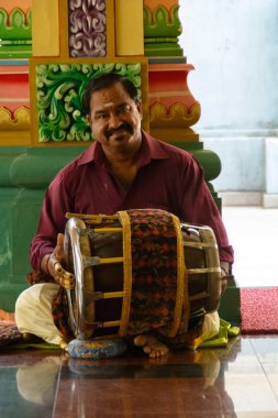 Kuala Lumpur : 16 şubat 2015 : Kuala Lumpur Malezya - Sri Maha Mariamman Tapınağı Dhevasthanam, Çin Mahallesi'ndeki Hindu tapınağı.