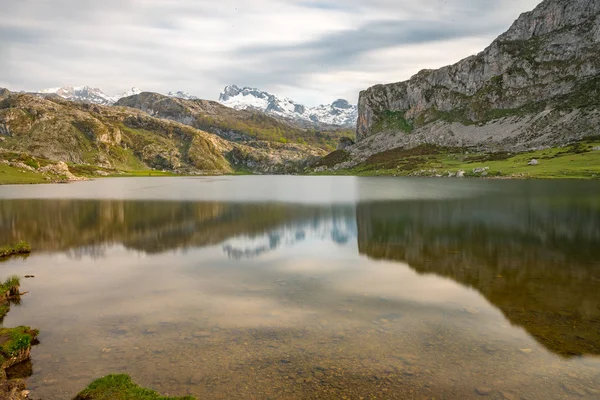 Covadonga Lakes Picos Europa National Park Asturias Spain — Stock Photo, Image