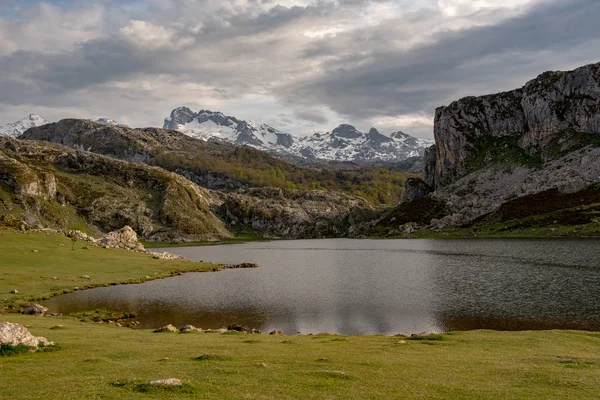 Covadonga Lakes Picos Europa National Park Asturias Spain — Stock Photo, Image