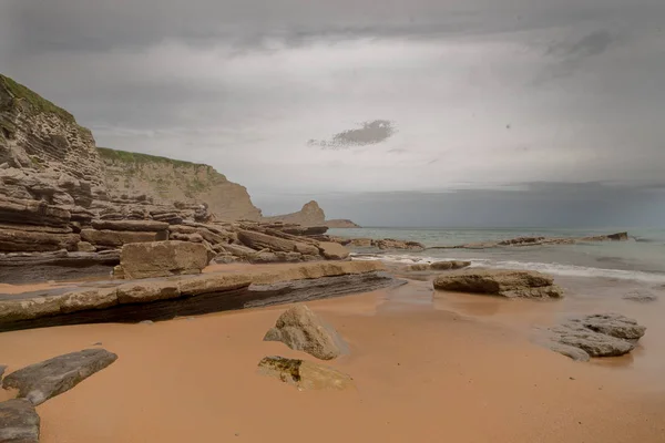 Beautiful Beach Langre Cantabria Spain — Stock Photo, Image