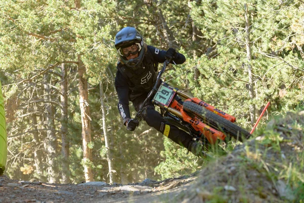 Vallnord Andorra Juli 2019 Radfahrer Beim Mercedes Benz Uci Mtb — Stockfoto