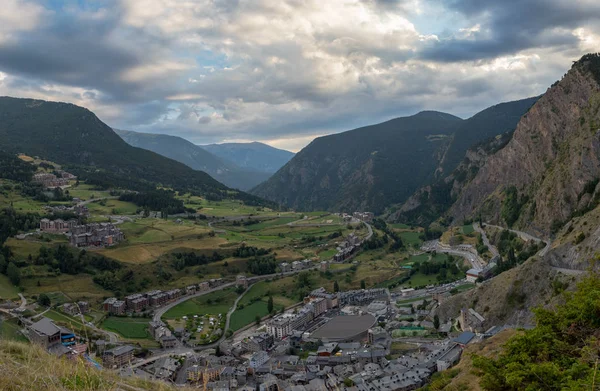 Paysage Urbain Canillo Andorre — Photo