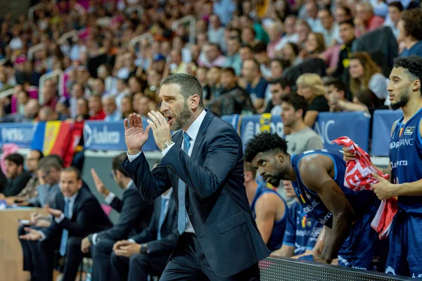 Andorra Vella Andorra 2019 Οκτωβρίου Παίκτες Δράση Στο Liga Acb — Φωτογραφία Αρχείου