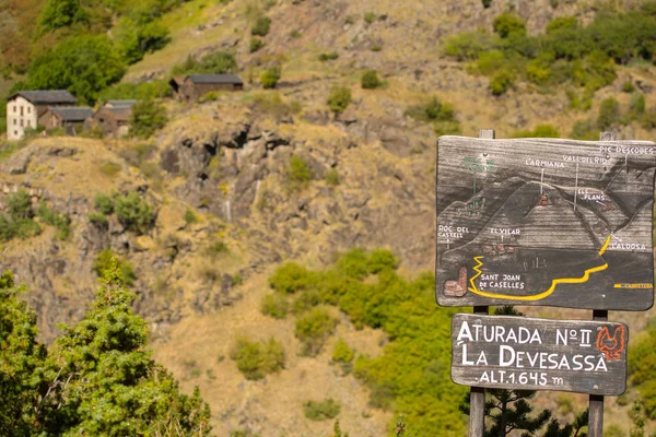 Armiana Canillo Andorra 2019 Setembro Cidade Rural Velha Armiana Freguesia — Fotografia de Stock