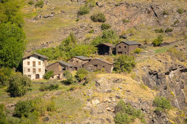 Armiana Canillo Andorra 2019 Setembro Cidade Rural Velha Armiana Freguesia — Fotografia de Stock