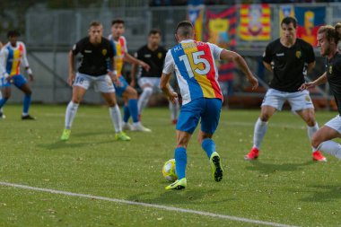 Encamp, Andorra: 26 de Octubre 2019: Segunda Division B grupo 3 FC Andorra 1 - 1 UE Llangostera.